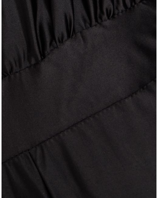 MATILDE COUTURE Black Playsuit Nylon, Elastane