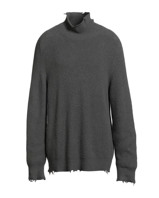 Grifoni Gray Turtleneck Cotton, Polyamide for men