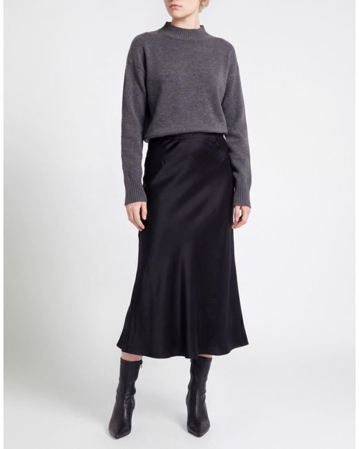 Aniye By Black Midi Skirt Viscose, Elastane