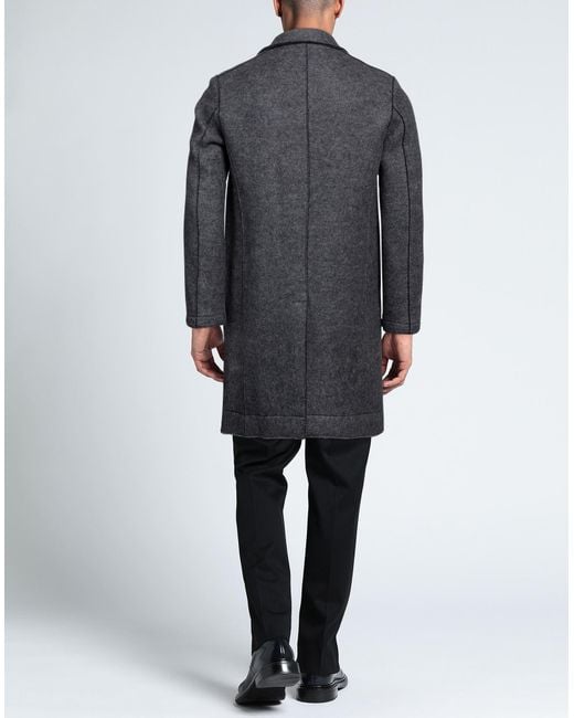 Harris Wharf London Gray Coat for men