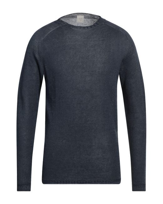 120% Lino Pullover in Blue für Herren