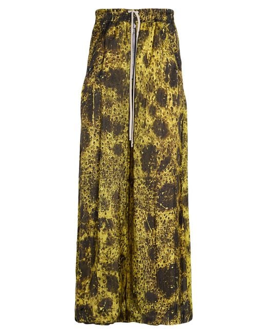 Rick Owens Green Trouser for men