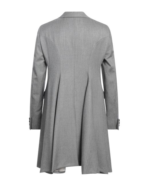 Comme des Garçons Gray Overcoat & Trench Coat for men