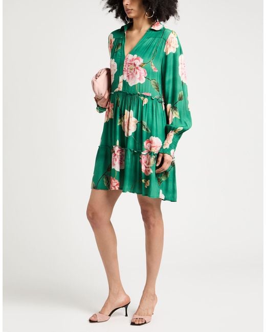 Replay Green Mini Dress