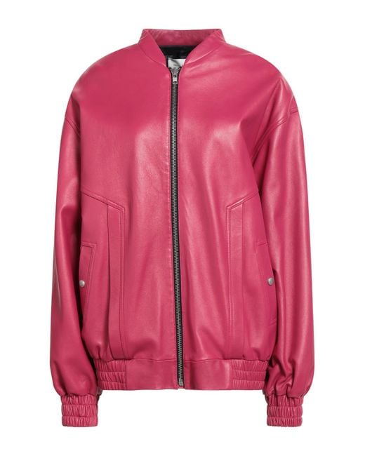 Magda Butrym Pink Jacket Sheepskin
