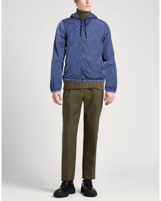 Crossley Blue Jacket Polyamide for men