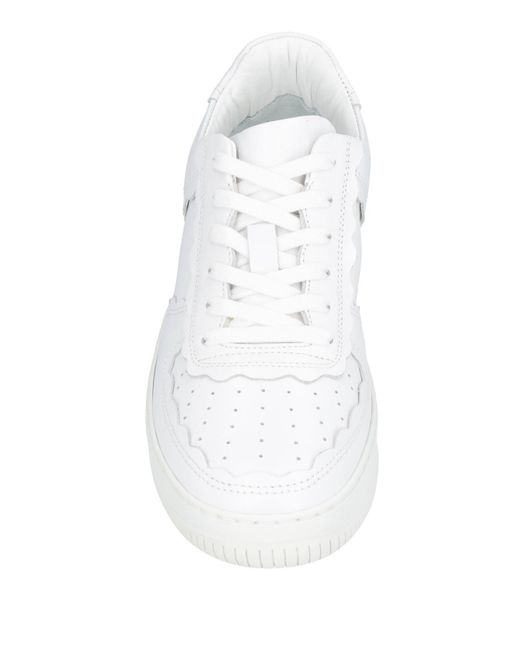 DO SOMETHING GOD White Sneakers Leather for men