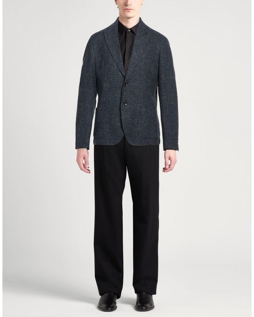 Paoloni Blue Blazers for men