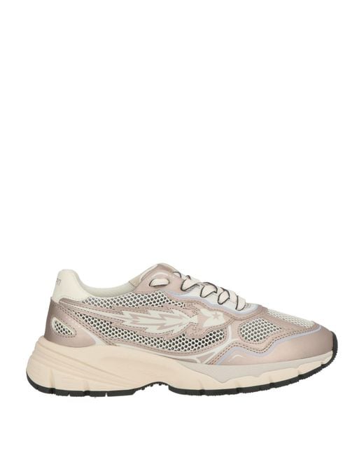 ENTERPRISE JAPAN White Bronze Sneakers Textile Fibers