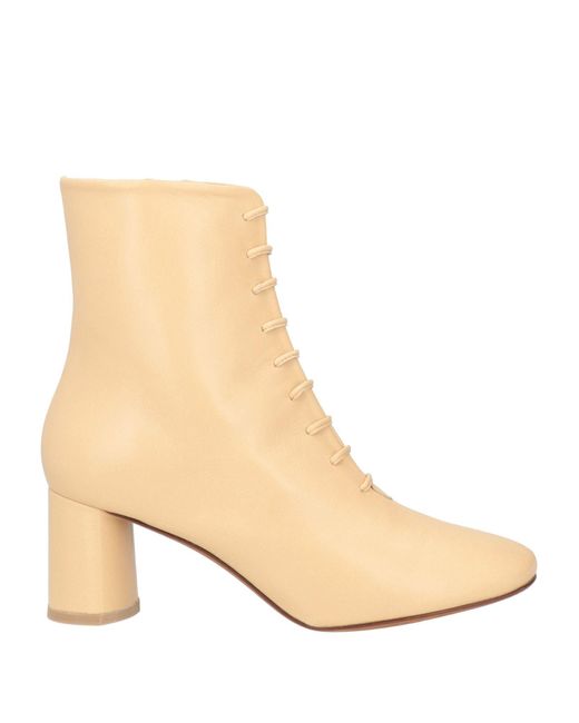 LOQ Natural Ankle Boots