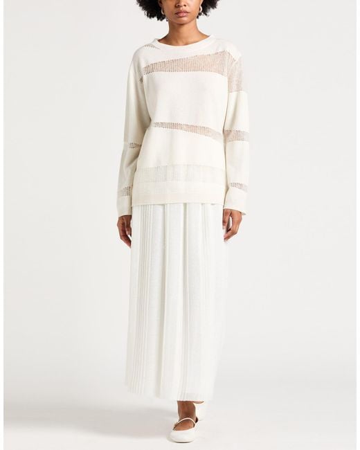 Fabiana Filippi White Sweaters