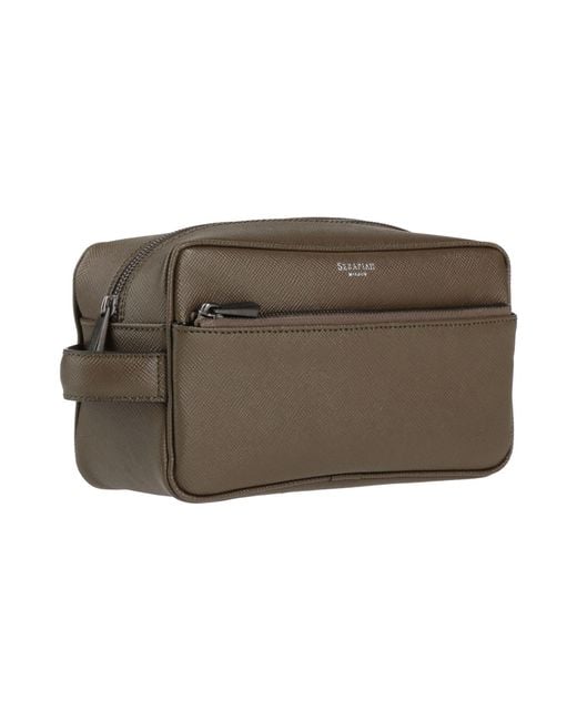 Beauty Case di Serapian in Gray da Uomo