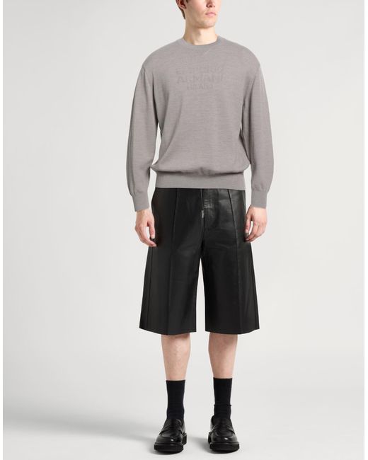 Emporio Armani Gray Jumper for men