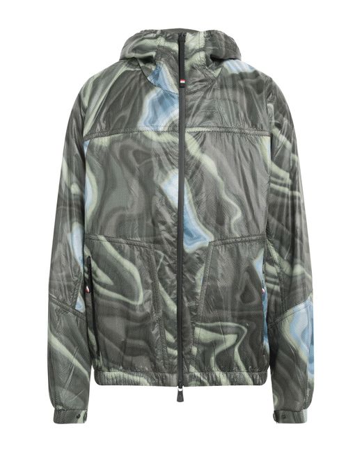 Moncler Gray Jacket Polyamide for men
