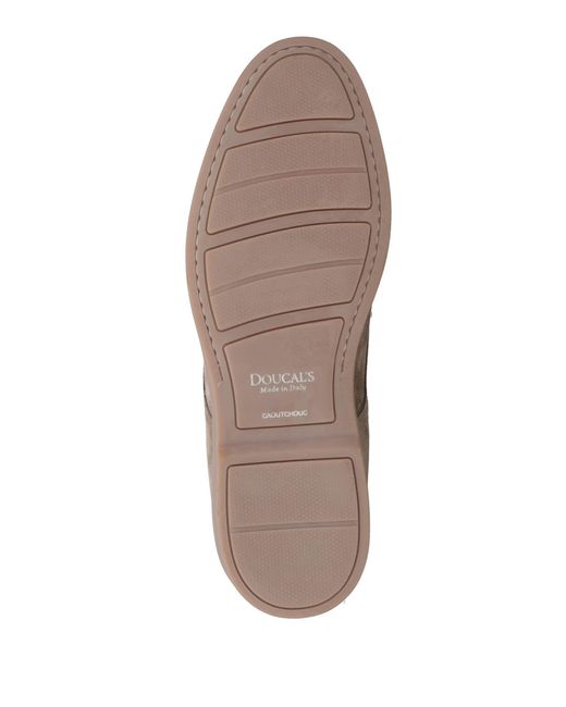 Doucal's Brown Ankle Boots Soft Leather for men
