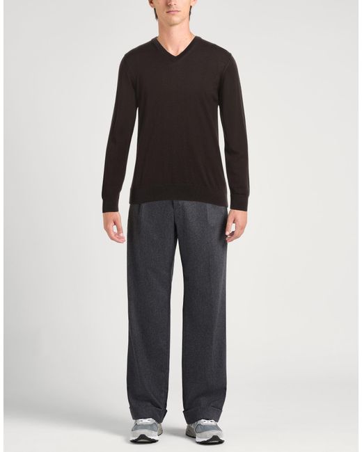 Alpha Studio Black Jumper for men