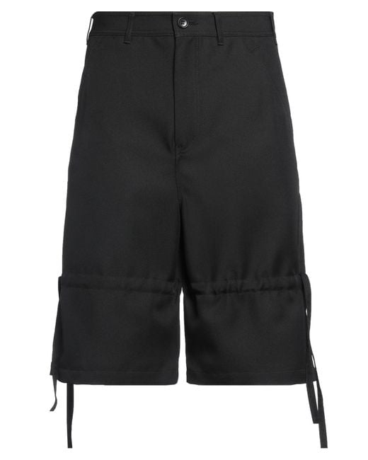 Comme des Garçons Black Shorts & Bermuda Shorts Polyester for men