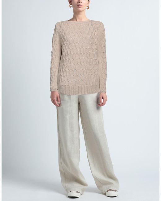 Pullover Malo de color Natural