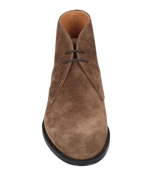 Doucal's Brown Ankle Boots for men