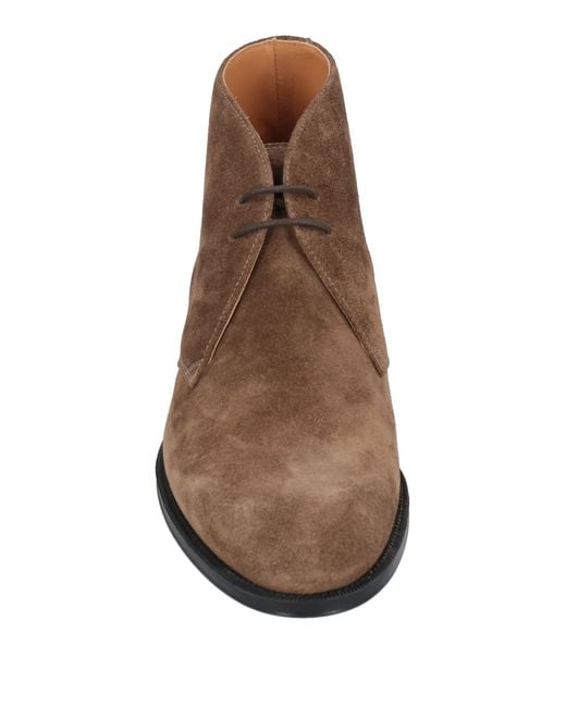 Doucal's Brown Ankle Boots for men