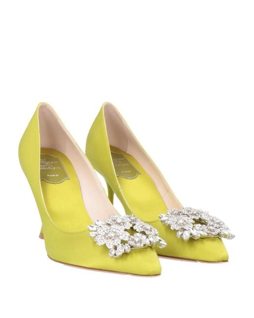 Roger Vivier Yellow Pumps