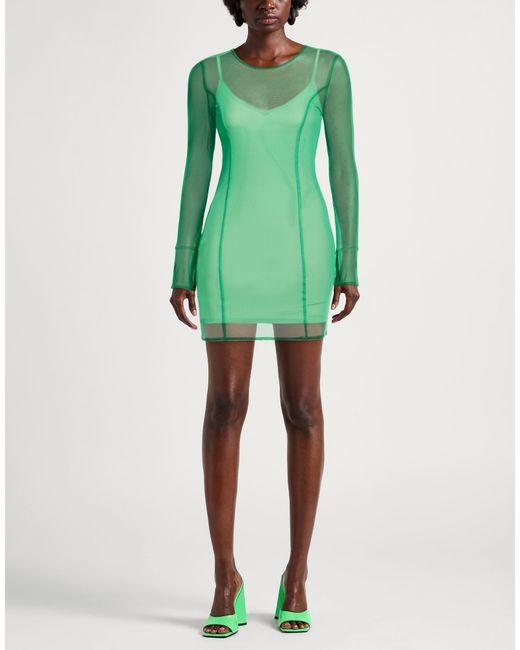 Patrizia Pepe Green Mini Dresses
