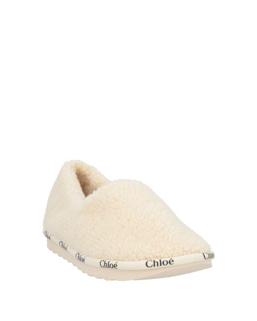Chloé Natural Mokassin