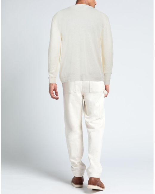 Pullover Emporio Armani pour homme en coloris White