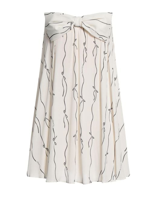 Minivestido Elisabetta Franchi de color White
