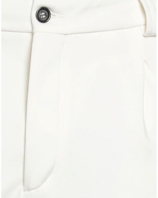 Paolo Pecora White Trouser for men