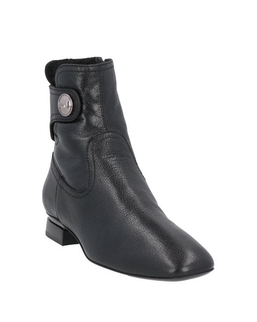 Tod's Black Ankle Boots