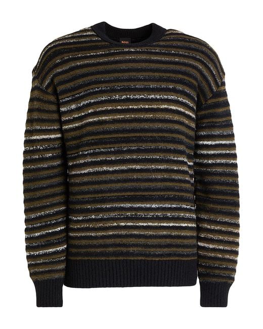 Boss Black Sweater Polyamide, Wool, Acrylic, Elastane, Alpaca Wool for men