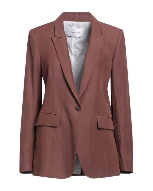 Fabiana Filippi Brown Blazer