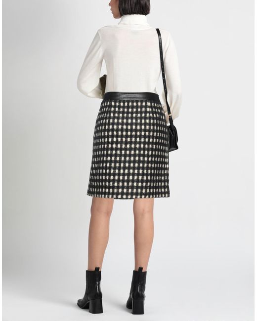 SEVENTY VENEZIA Black Minirock