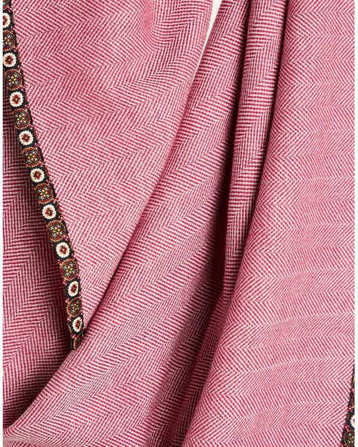 Daphine Pink Schweiz -- Scarf Silk, Wool for men