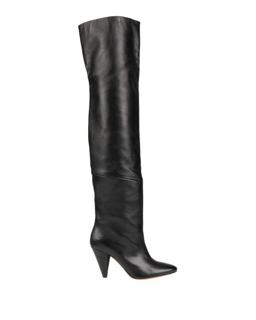 Proenza Schouler Black Boot Leather