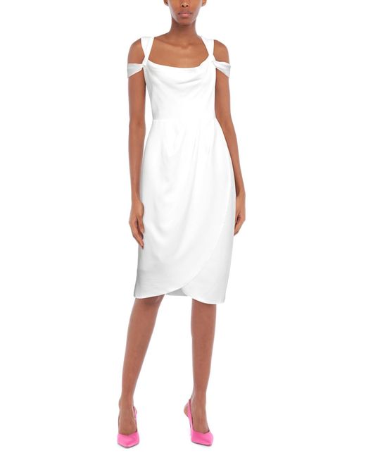 Closet White Midi Dress