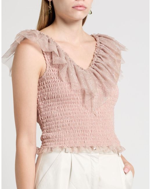 Liu Jo Pink Top Polyester