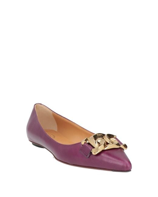 Tod's Pink Ballet Flats