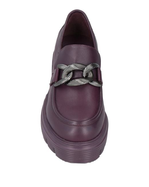 Jeannot Purple Loafers