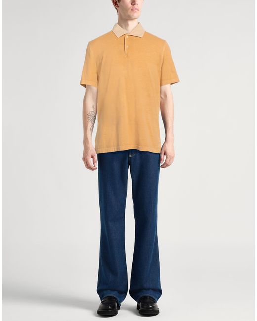 Polo Aspesi de hombre de color Orange