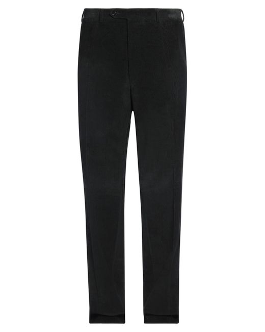 Canali Black Trouser for men