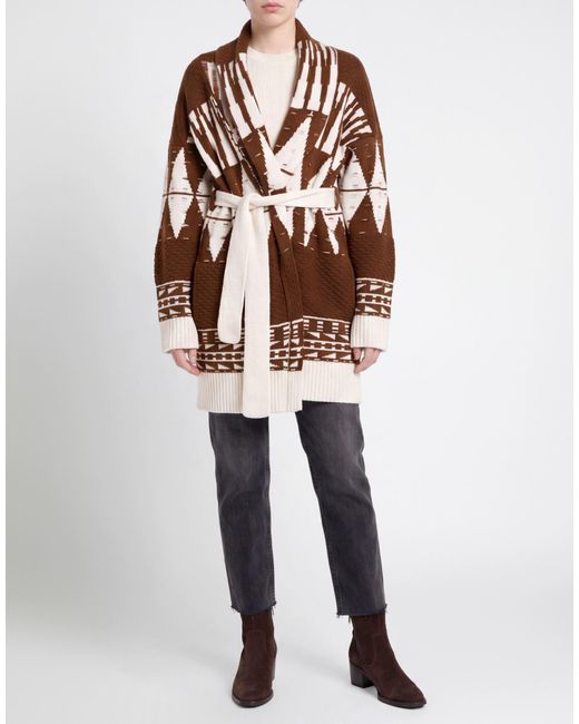 Ballantyne Brown Cardigan Wool