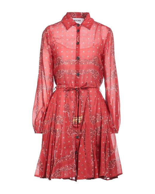 Bazar Deluxe Red Mini Dress