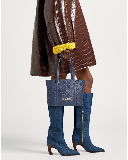 Moschino - Woman - Blue - Tech Accessory