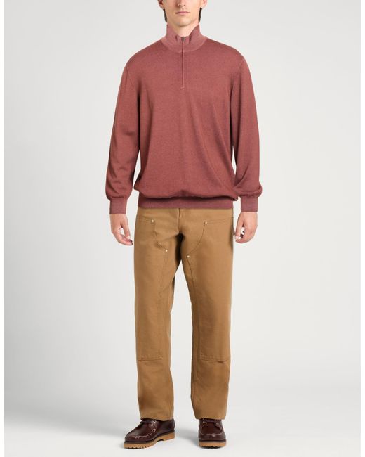 Gran Sasso Red Turtleneck for men