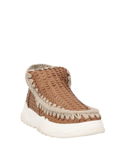 Mou Brown Ankle Boots