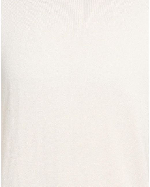 Aion White Jumper for men
