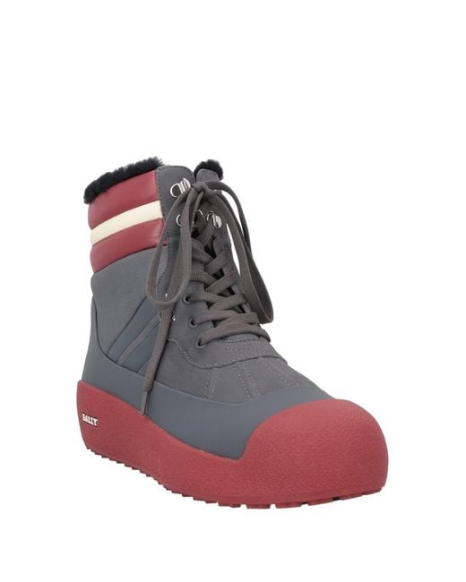 Bally Red Ankle Boots for men