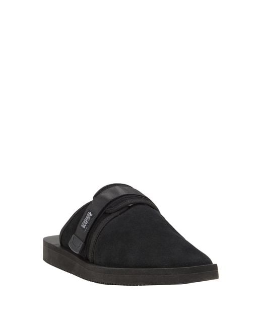 Suicoke Black Mules & Clogs for men